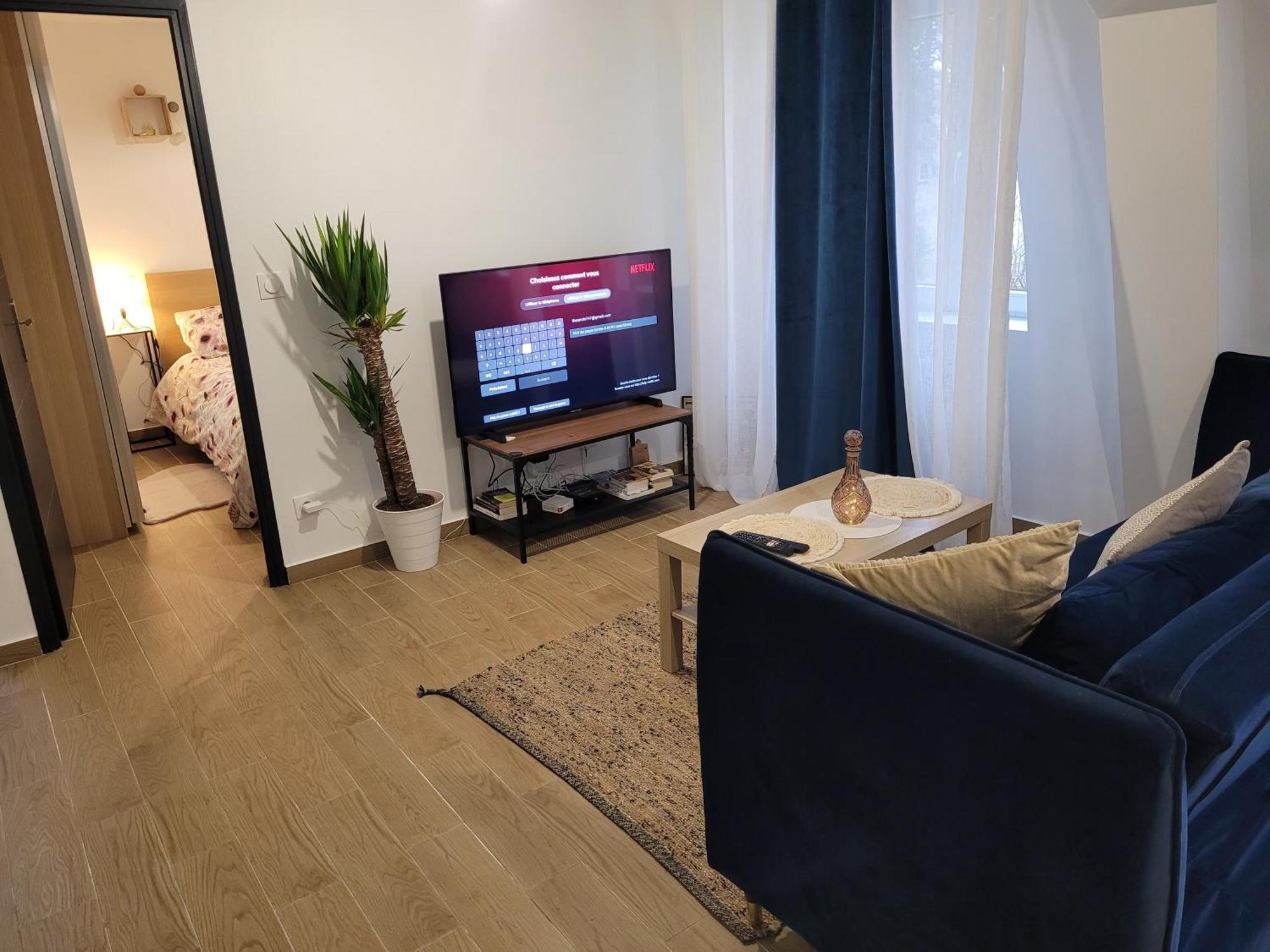 Coquet Appartement A 15Mn De Paris Et 10 Mn De Stade De France, Wifi, Netflix, Groslay Esterno foto